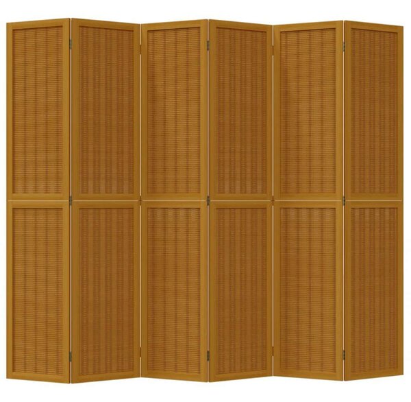 Bambusz Térelválasztó - 6 Panel - 210x200 cm