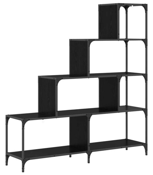 Könyvszekrény 4 szintes 139 x 33,5 x 149 cm Szerelt Fa