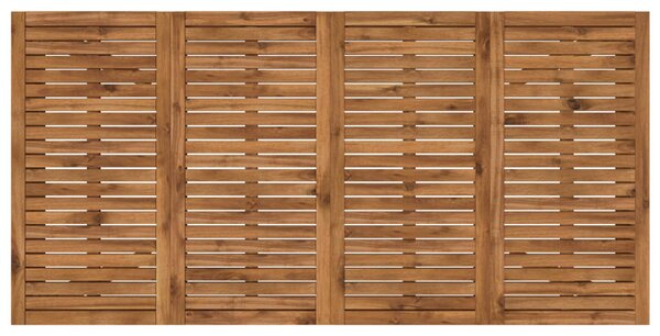 Kerti étkezőasztal Természetes 180 x 88,5 x 75 cm Tömör Akácfa