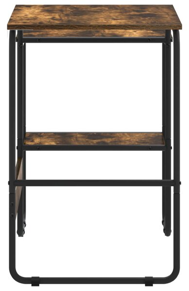 Tárolóval rendelkező íróasztal Füstös Tölgy 100 x 50 x 75 cm
