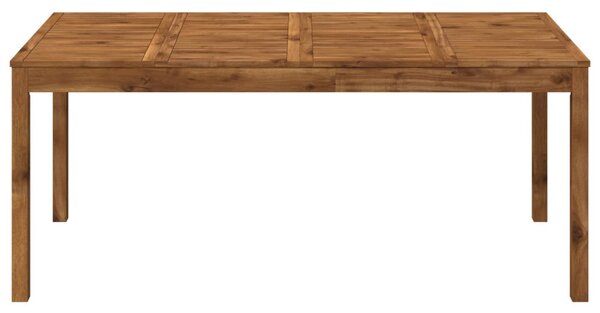 Kerti étkezőasztal Természetes 180 x 88,5 x 75 cm Tömör Akácfa