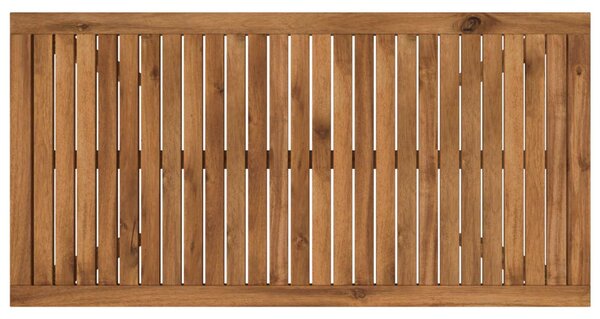 Kerti étkezőasztal Természetes 108,5 x 55 x 75 cm Tömör Akácfa