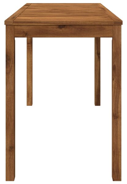 Kerti étkezőasztal Természetes 108,5 x 55 x 75 cm Tömör Akácfa