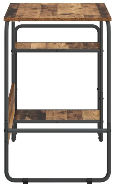 Tárolóval rendelkező íróasztal Antik Fa 131.5 x 50 x 75.5 cm
