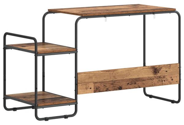 Tárolóval rendelkező íróasztal Antik Fa 131.5 x 50 x 75.5 cm