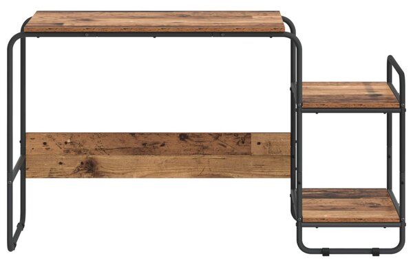 Tárolóval rendelkező íróasztal Antik Fa 131.5 x 50 x 75.5 cm