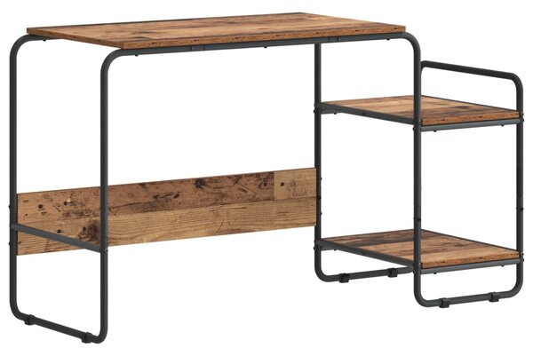 Tárolóval rendelkező íróasztal Antik Fa 131.5 x 50 x 75.5 cm