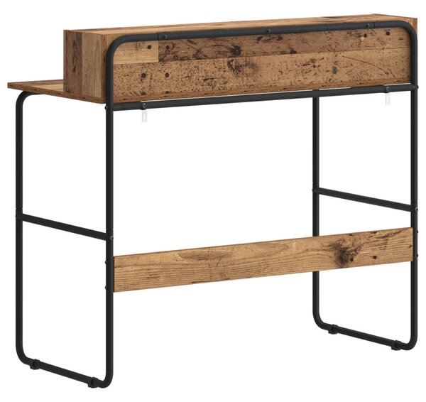Tárolóval rendelkező íróasztal Antik Fa 100 x 50 x 91 cm