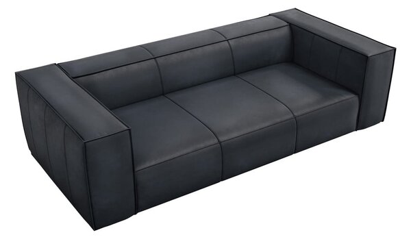 Sötétkék bőr kanapé 227 cm Madame – Windsor & Co Sofas