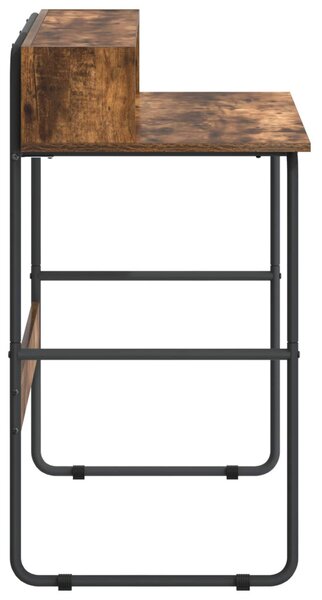 Tárolóval rendelkező íróasztal Füstös Tölgy 100 x 50 x 91 cm