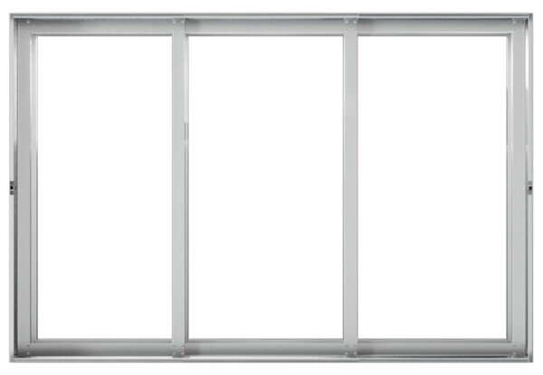 Kerti cserép Ezüst 120 x 80 x 60 cm Horganyzott Acél
