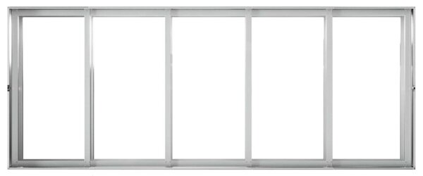 Kerti cserép Ezüst 200 x 80 x 60 cm Horganyzott Acél