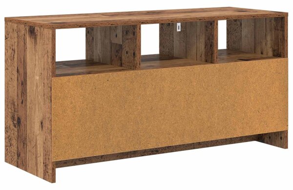 TV szekrény 102 x 37,5 x 52,5 cm Antik Fa Szerelt Fa