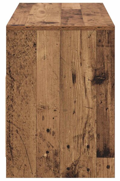 TV szekrény 102 x 37,5 x 52,5 cm Antik Fa Szerelt Fa