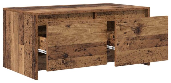 Dohányzóasztal Tölgyfa 90 x 50 x 41.5 cm Szerelt Fa