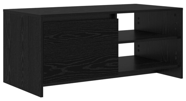 Dohányzóasztal Fekete Tölgy 102 x 50 x 45 cm Szerelt fa