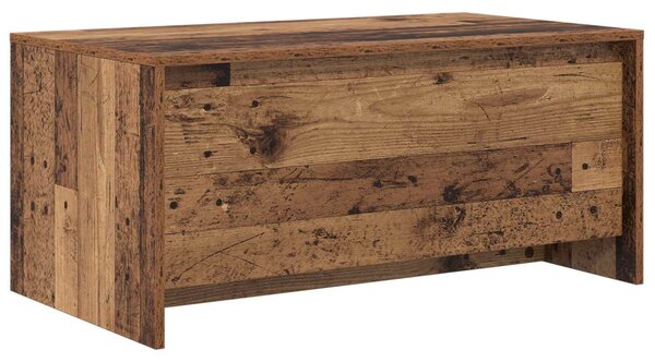 Dohányzóasztal Tölgyfa 90 x 50 x 41.5 cm Szerelt Fa