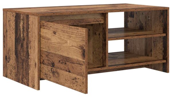 Dohányzóasztal Antik Fa 102 x 50 x 45 cm Szerelt fa