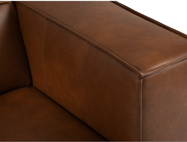 Konyakbarna bőr fotel Madame – Windsor & Co Sofas