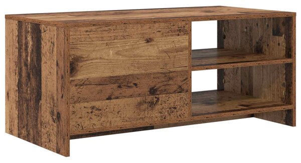 Dohányzóasztal Antik Fa 102 x 50 x 45 cm Szerelt fa