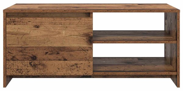 Dohányzóasztal Antik Fa 102 x 50 x 45 cm Szerelt fa