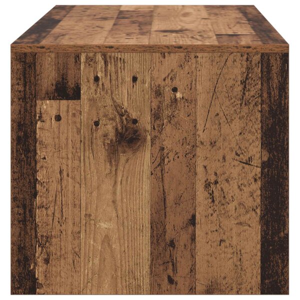 Dohányzóasztal Antik Fa 102 x 50 x 45 cm Szerelt fa