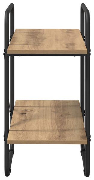 Könyvespolc 2 szintes 60 x 35 x 70 cm PB Kézműves Tölgy
