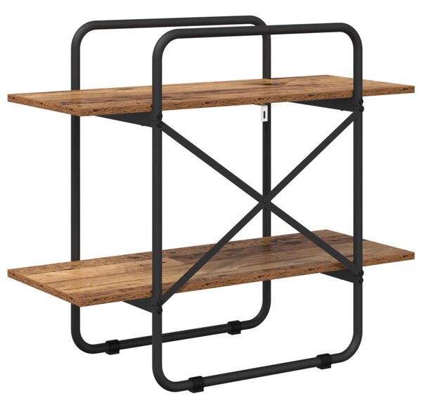 Könyvespolc 2 szintes 60 x 35 x 70 cm PB Tölgyfa