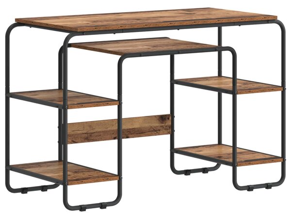 Tárolóval rendelkező íróasztal Antik Fa 113.5 x 52 x 75.5 cm