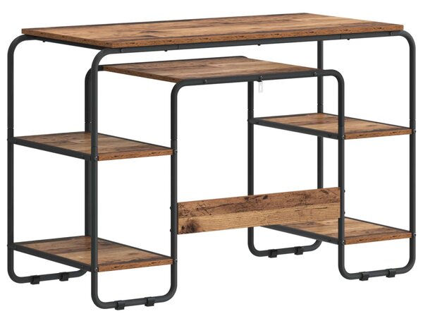 Tárolóval rendelkező íróasztal Antik Fa 113.5 x 52 x 75.5 cm