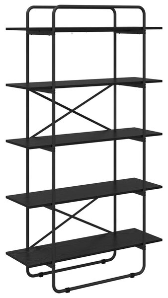Könyvespolc 5 szintes 100 x 35 x 175,5 cm Szerelt Fa
