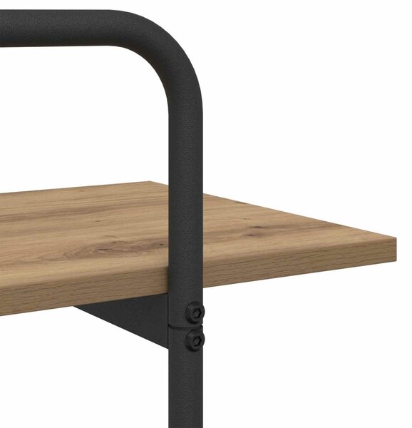 Könyvespolc 4 szintes 100 x 35 x 140 cm PB Kézműves Tölgy