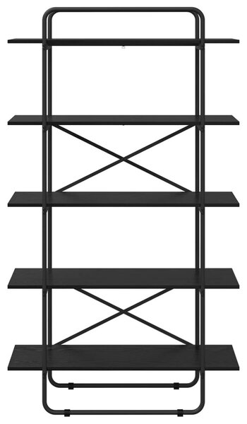 Könyvespolc 5 szintes 100 x 35 x 175,5 cm Szerelt Fa