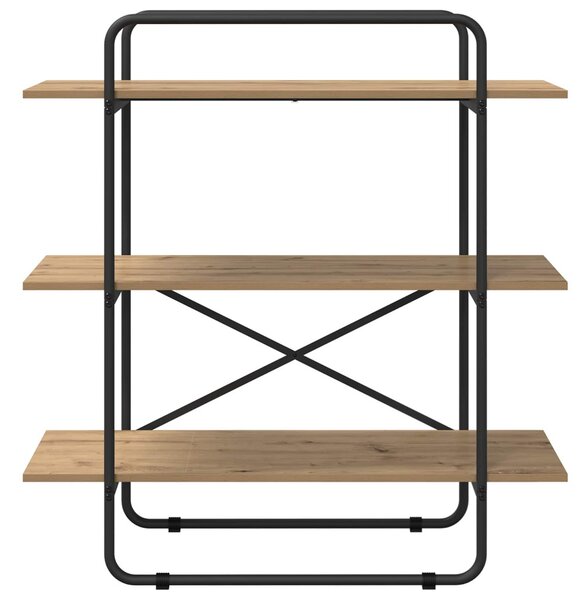 Könyvespolc 3 szintes 100 x 35 x 105 cm PB Kézműves Tölgy