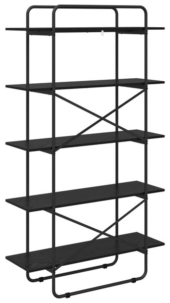 Könyvespolc 5 szintes 100 x 35 x 175,5 cm Szerelt Fa