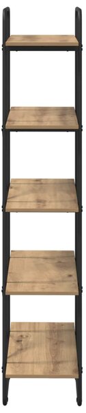 Könyvespolc 5 szintes 60 x 35 x 175,5 cm PB Kézműves Tölgy