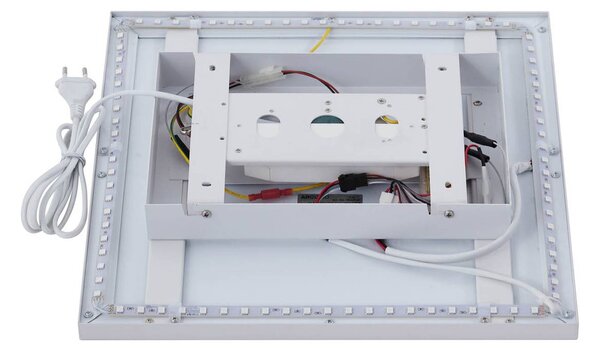 Arcchio LED panel Brenda, 40 x cm, CCT, távvezérléssel, dimmelhető, Fehér / opál, Nappali / Étkező, Modern