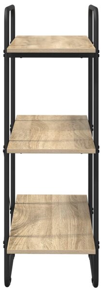 Könyvespolc 3 szintes 60 x 35 x 105 cm PB Sonoma Tölgy