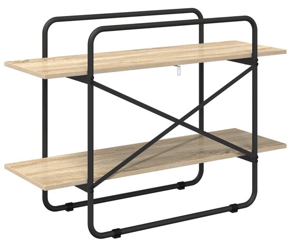 Könyvespolc 2 szintes 100 x 35 x 70 cm PB Sonoma Tölgy