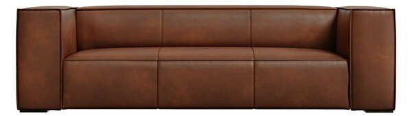 Konyakbarna bőr kanapé 227 cm Madame – Windsor & Co Sofas