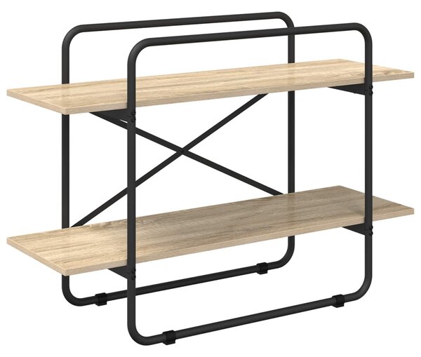 Könyvespolc 2 szintes 100 x 35 x 70 cm PB Sonoma Tölgy