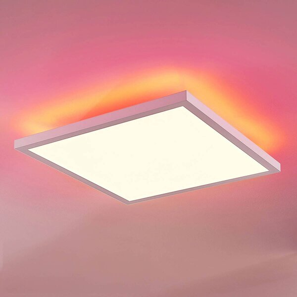 Arcchio LED panel Brenda, 40 x cm, CCT, távvezérléssel, dimmelhető, Fehér / opál, Nappali / Étkező, Modern