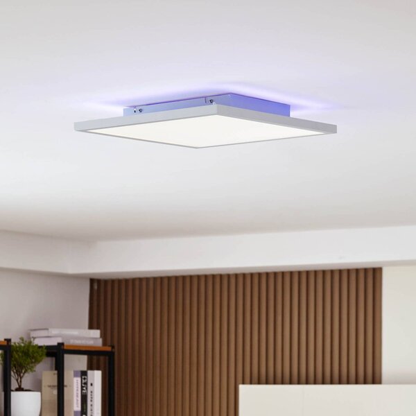 Arcchio LED panel Brenda, 40 x cm, CCT, távvezérléssel, dimmelhető, Fehér / opál, Nappali / Étkező, Modern