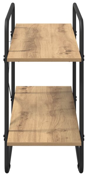 Könyvespolc 2 szintes 100 x 35 x 70 cm PB Kézműves Tölgy