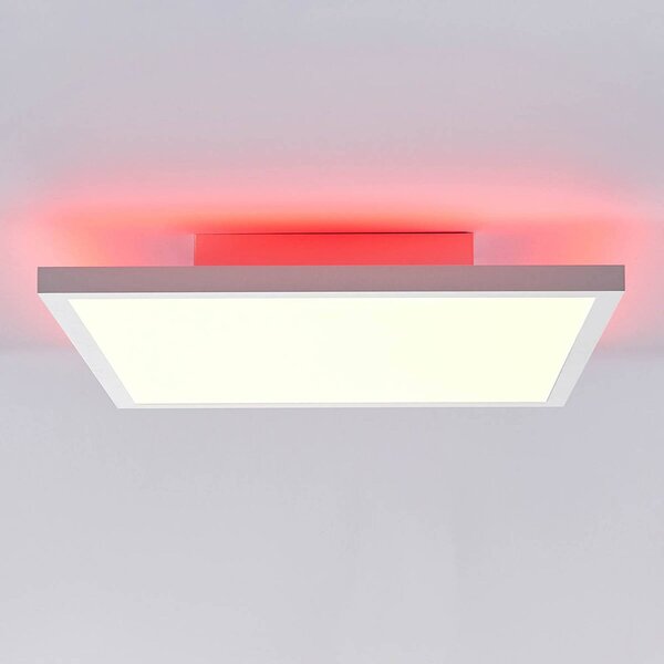 Arcchio LED panel Brenda, 40 x cm, CCT, távvezérléssel, dimmelhető, Fehér / opál, Nappali / Étkező, Modern
