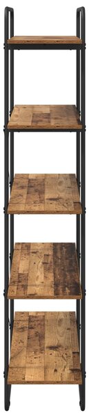 Könyvespolc 5 szintes 100 x 35 x 175,5 cm PB Tölgyfa