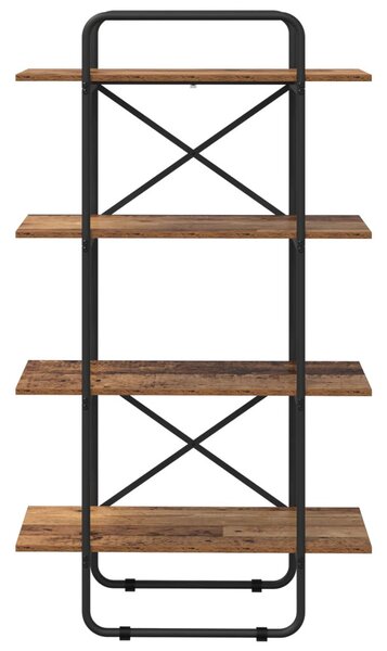 Könyvespolc 4 szintes 60 x 35 x 140 cm PB Tölgyfa