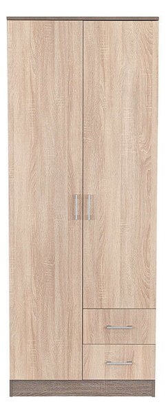 Miami Gardróbszekrény 80x205 cm Sonoma/Yorki Tölgy
