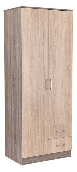 Miami Gardróbszekrény 80x205 cm Sonoma/Yorki Tölgy