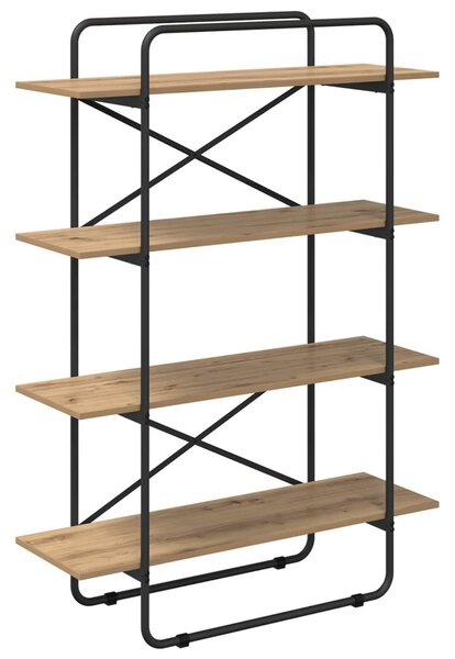 Könyvespolc 4 szintes 100 x 35 x 140 cm PB Kézműves Tölgy